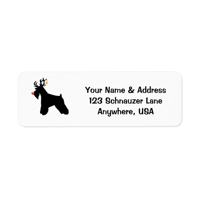 Schnauzer Reindeer (Vorne)