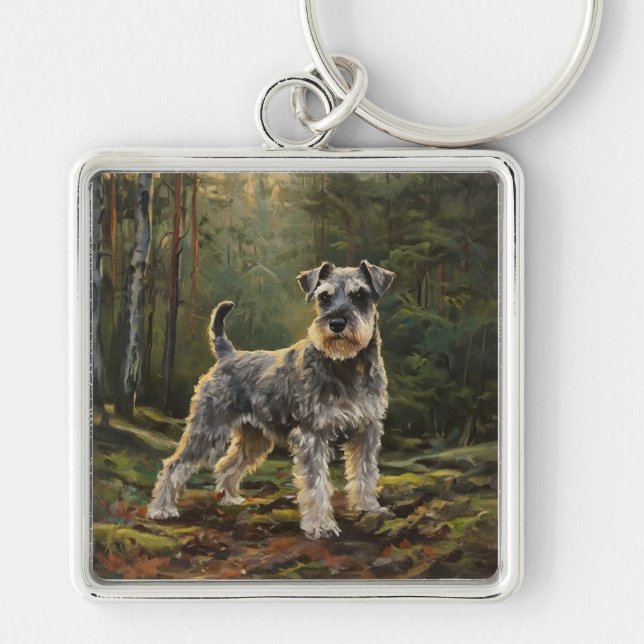Schnauzer  schlüsselanhänger (Vorne)