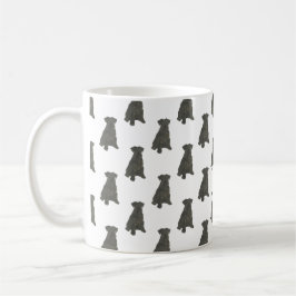 Schnauzer (schwarz) kaffeetasse