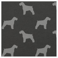 Schnauzer-Silhouette-Muster