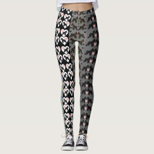 Schnauzer-Spaß-Leggings Leggings