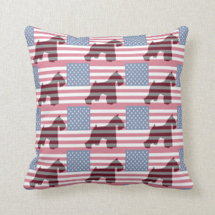 Schnauzer USA-Kissen Kissen