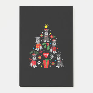 Schnauzer Weihnachtsbaum Ornament Funny Pet Dog Post-it Klebezettel