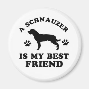 Schnauzerentwürfe Magnet