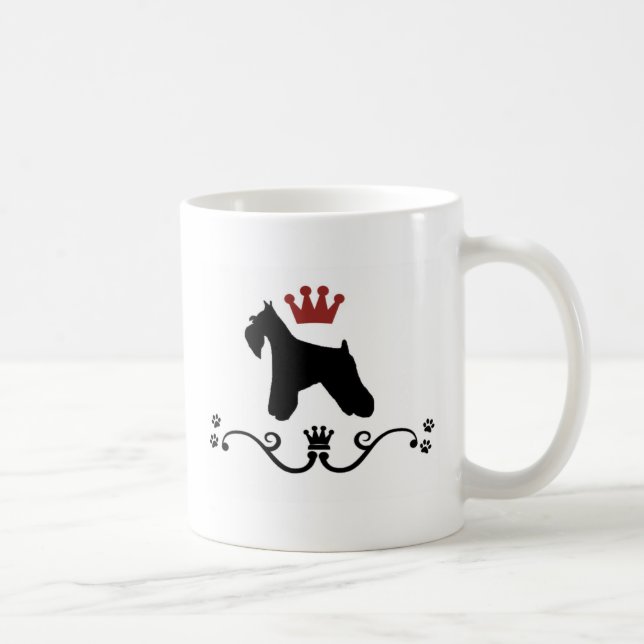 Schnauzers-Regel-Kaffee-Tasse Kaffeetasse (Rechts)