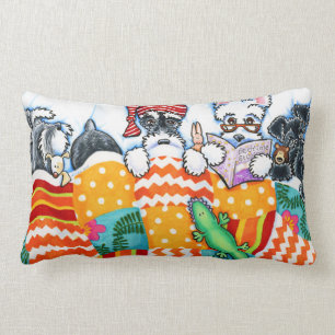 Schnauzers und Snoozes Lendenkissen