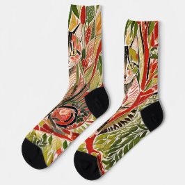 Schnazzy Cat One Socken