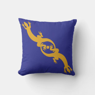 Schnazzy Gecko Kissen