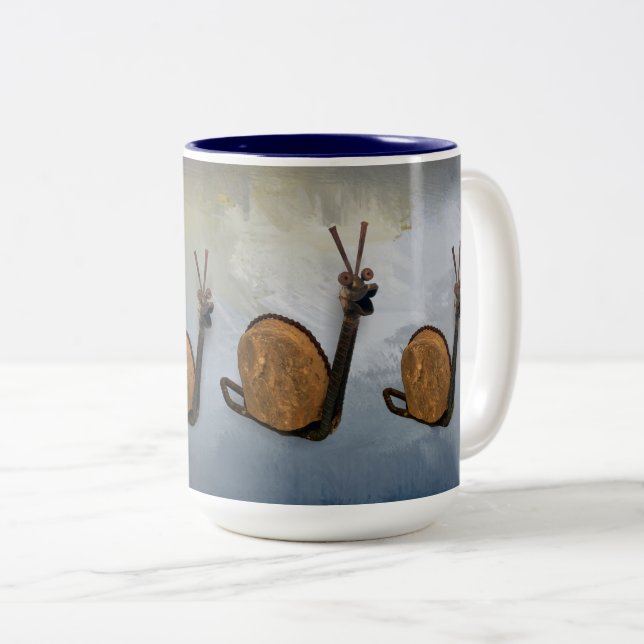 Schnecke 21 Tasse (VorderseiteRechts)