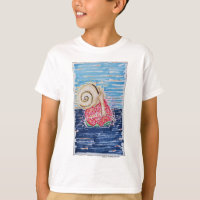 Schnecke auf der Erdbeere