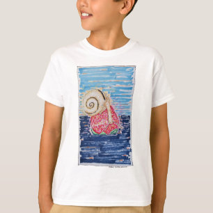 Schnecke auf der Erdbeere T-Shirt