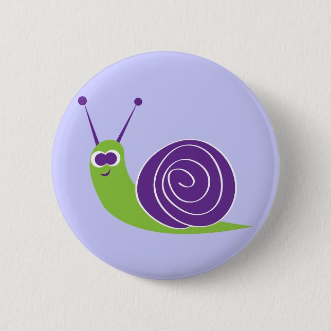 Schnecke Button (Vorderseite)