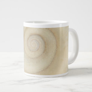 Schnecke - Conchologie - Weiße Spirale Jumbo-Tasse