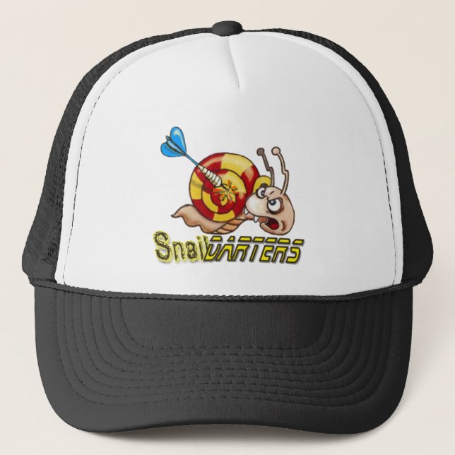 Schnecke Darterskappe Truckerkappe (Vorderseite)