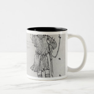 Schnecke Fol.2 und ungarischer Soldat Zweifarbige Tasse