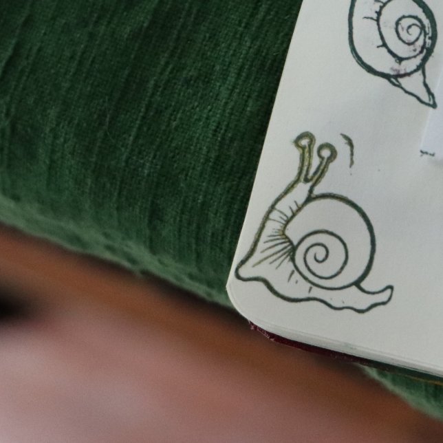 Schnecke Gummistempel (Von Creator hochgeladen)