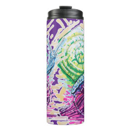 Schnecke in der Fig Thermosbecher