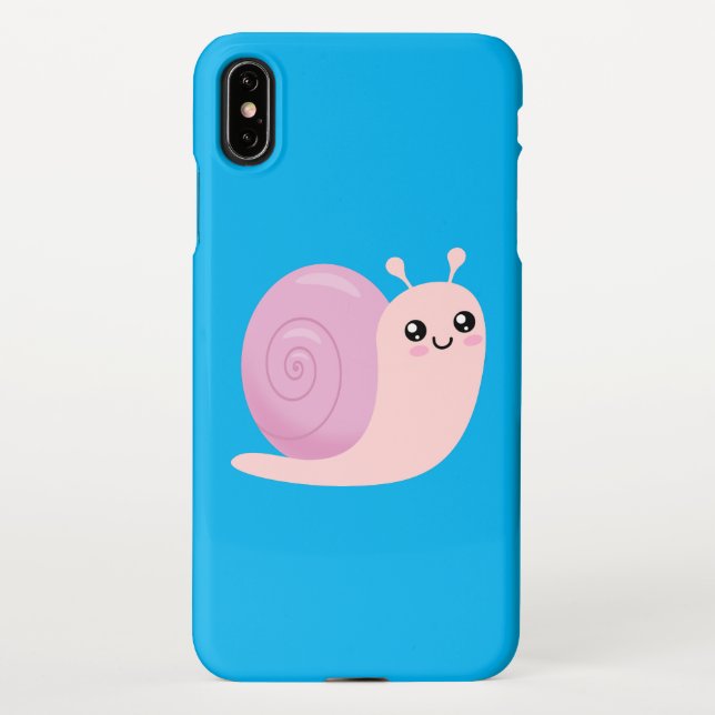 Schnecke iPhone Hülle (Rückseite)