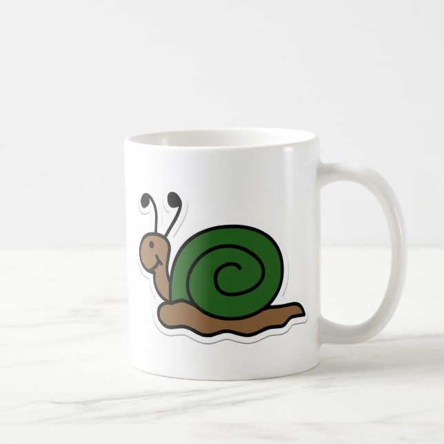 Schnecke Kaffeetasse (Rechts)