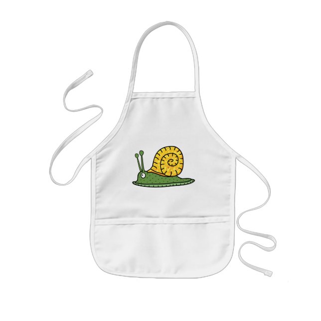 Schnecke Kinderschürze (Vorne)
