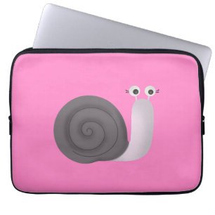 Schnecke Laptopschutzhülle