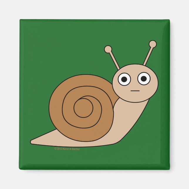 Schnecke Magnet (Vorne)