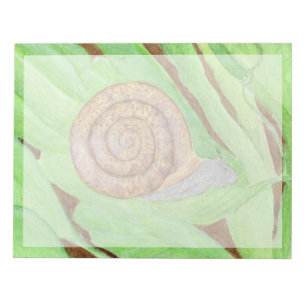 Schnecke Notizblock