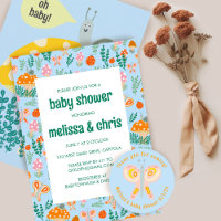 Schnecke Pilze Niedlich Adorable CUSTOM BABY DUSCH