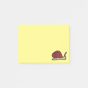 Schnecke Post-it Klebezettel