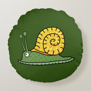 Schnecke Rundes Kissen