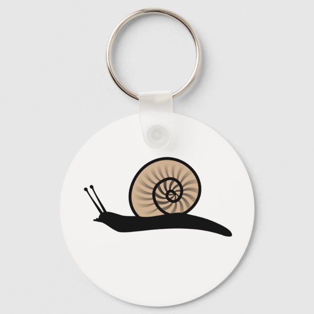 Schnecke Schlüsselanhänger (Vorderseite)
