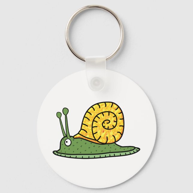 Schnecke Schlüsselanhänger (Vorderseite)