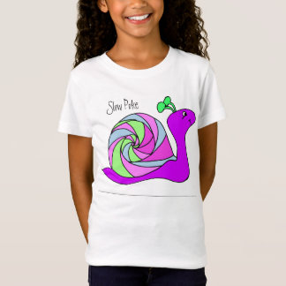 Schnecke-Shirt für Mädchen T-Shirt