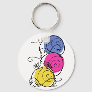 Schnecke-Stapel-Schlüsselanhänger 2 Schlüsselanhänger