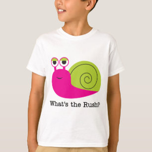 Schnecke, was die Eile-T-Shirts und die Geschenke T-Shirt