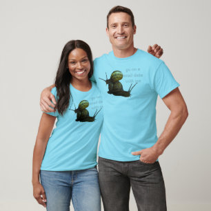 Schneckedatums-Shirt T-Shirt