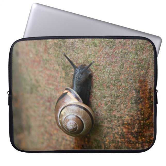 Schneckelaptophülse Laptopschutzhülle (Vorderseite)