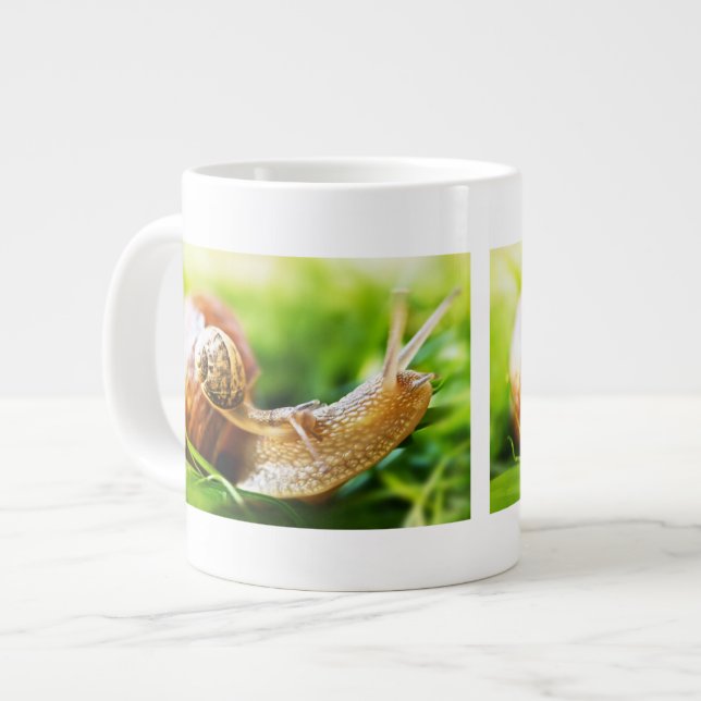 Schnecken Jumbo-Tasse (Vorderseite Links)