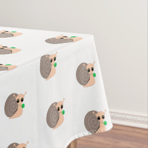 Schnecken mit Clover Tableclout Ihre Farben Tischdecke