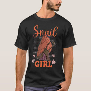 Schnecken Mollusk Garden Eigentümer Biologe Langsa T-Shirt