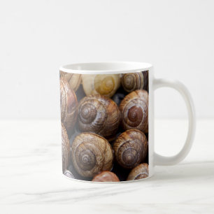 Schnecken-Muscheln Kaffeetasse