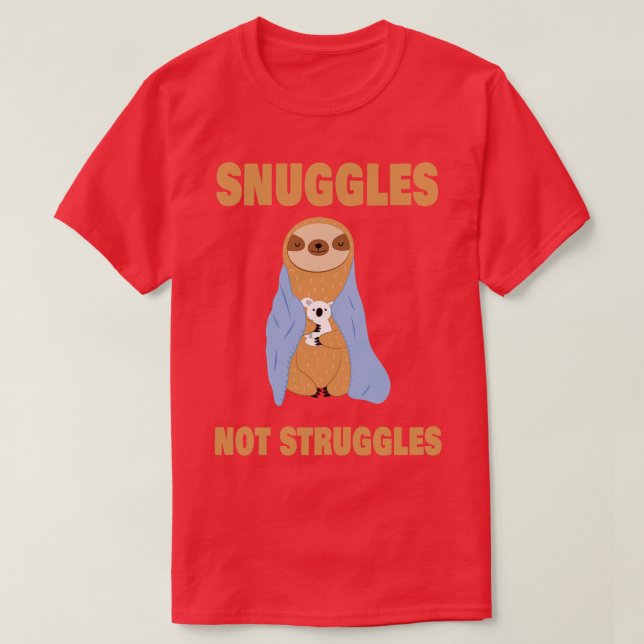 Schnecken nicht kämpfen T-Shirt (Design vorne)