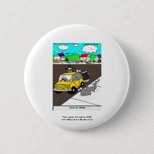 Schnecken Qualität Lustiger Cartoon Neuheit Knopf Button