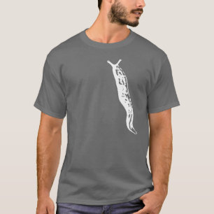 Schnecken-Silhouettedunkelheitst-shirt T-Shirt