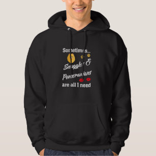 Schnecken und Spitze Alles, was ich Niedliche Vale Hoodie