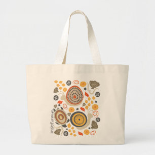 Schnecken und zeitgenössische Tasche Muster der