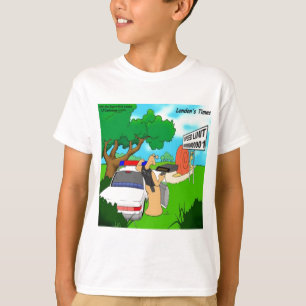 Schnecken-Verkehrspolizist Lustig T-Shirt