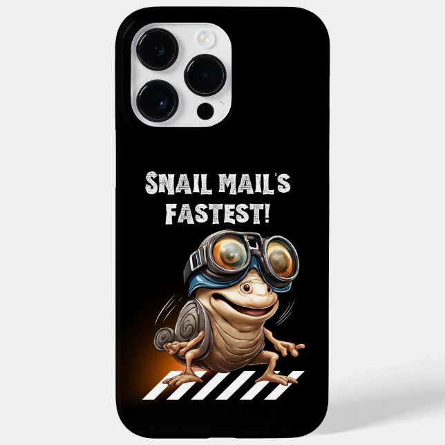 Schneckenbriefe Case-Mate iPhone 14 Pro Max Hülle (Rückseite)
