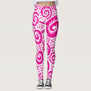 Schneckenhaus-Kritzelei 47 Leggings