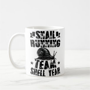 Schneckenlaufteam Lustiges Sarkastisches Schnecken Kaffeetasse